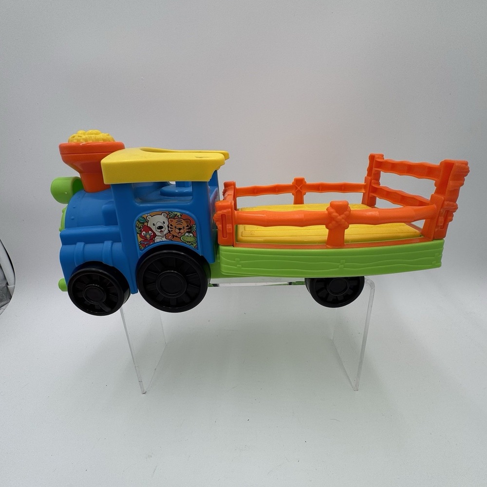 2017 Fisher-Price Little People Choo-Choo Zoo Train With Sounds TESTED & WORKING